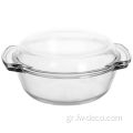 1L Clear Crystal Glass Bowl με καθαρό